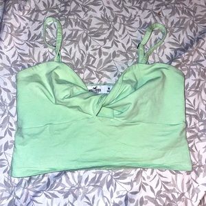 Hollister Lime Green Crop Top